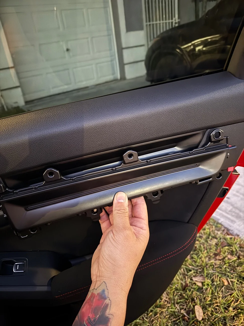 11th Gen Honda Civic Led light strips on rear door panels. IMG_8188