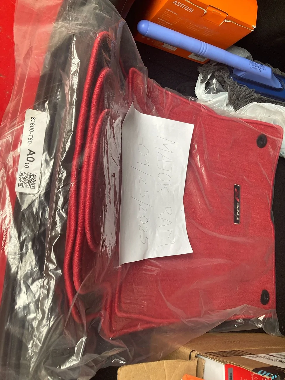 11th Gen Honda Civic FL5 Red floor mats brand new Img3