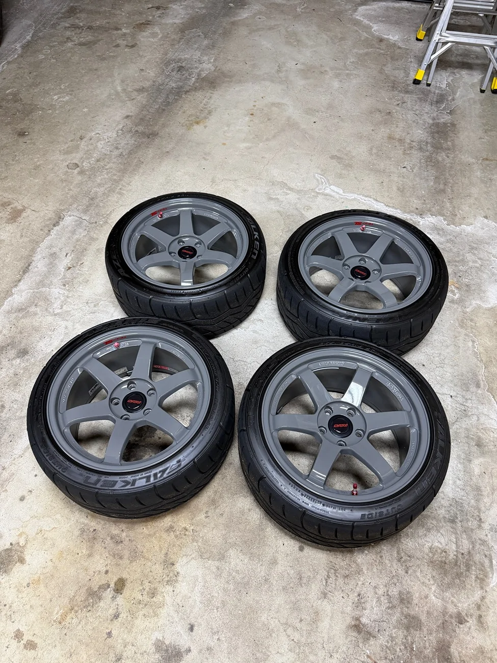 11th Gen Honda Civic FS: Volk TE37SL Arms Gray IMG_0895