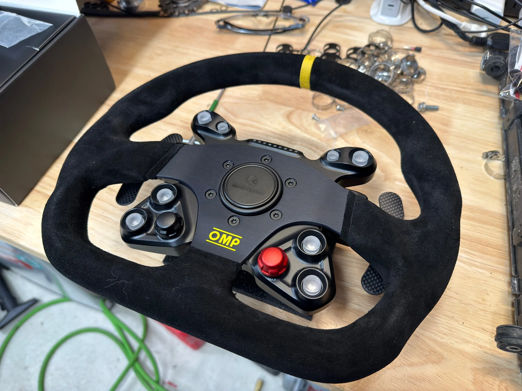 11th Gen Honda Civic JQ Werks Madtrace Gen2 steering wheel in the house!! IMG_3477