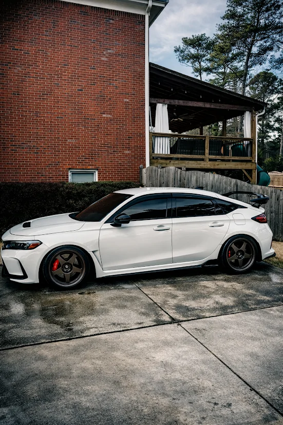 11th Gen Honda Civic Any one running 18X10 +35? FL5Satinbronz