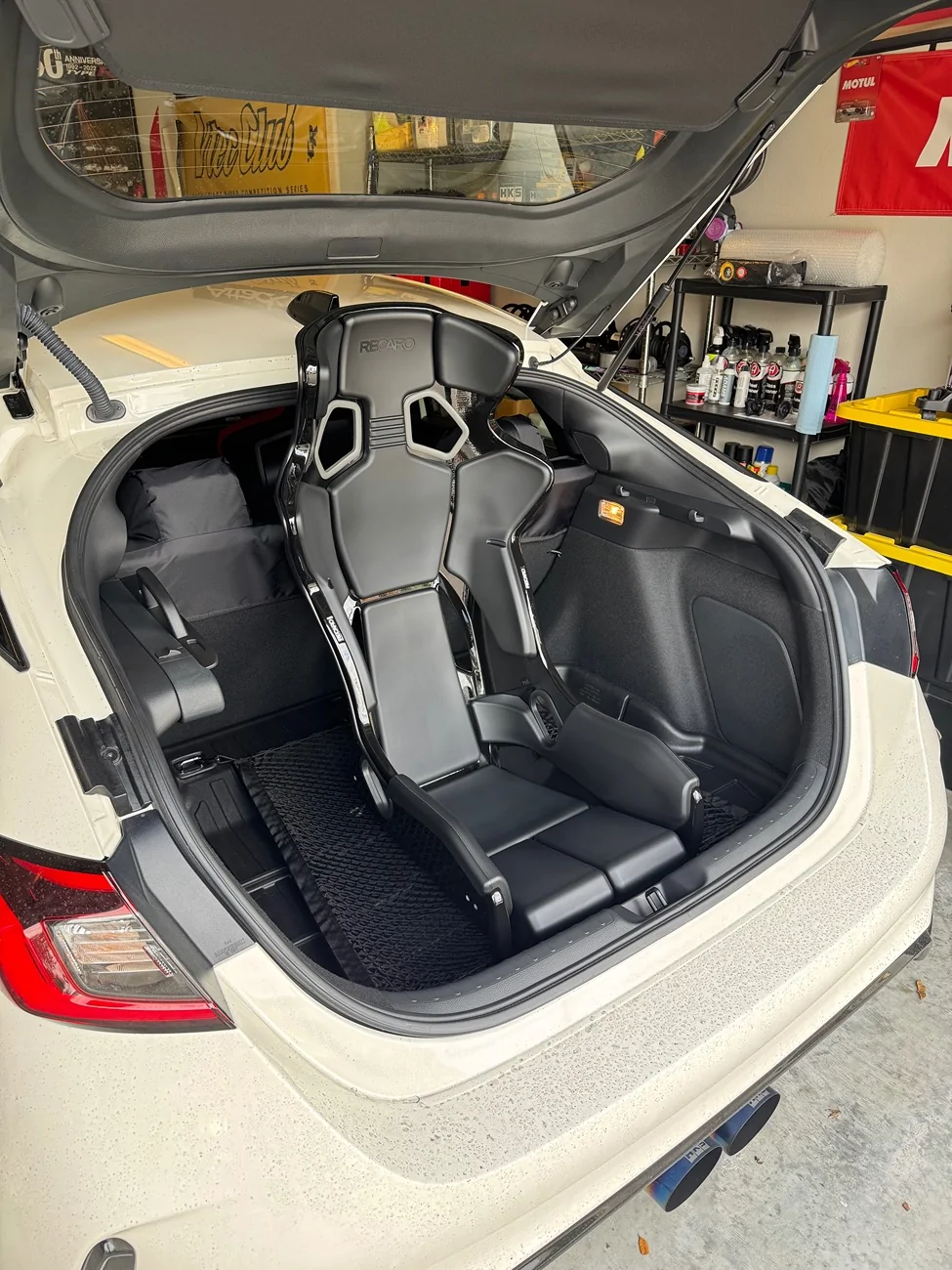 11th Gen Honda Civic Recaro PRO RACER RMS 2700g / RMS side mounts / Recaro driver side rail - (FL5) IMG_5943