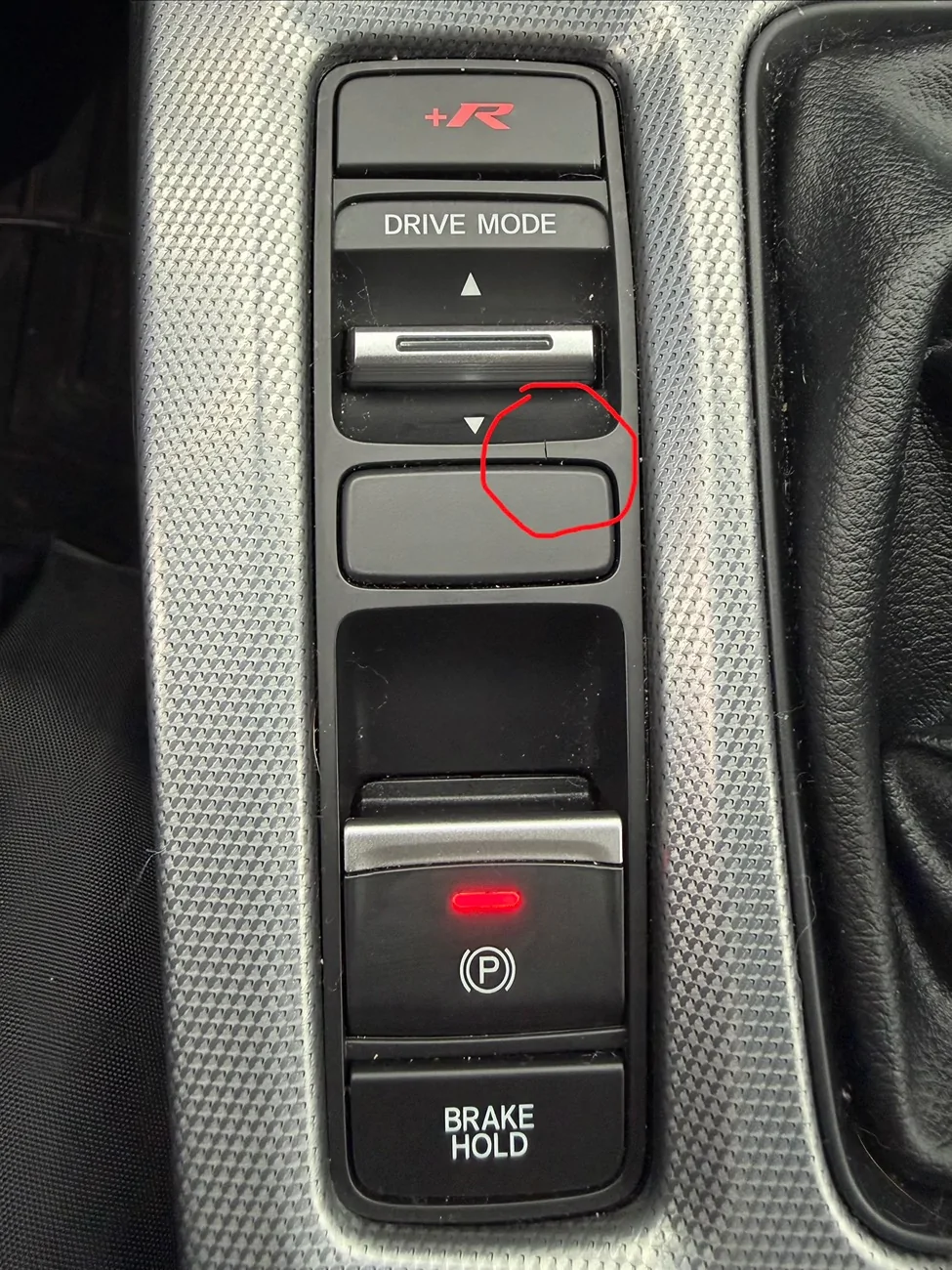 11th Gen Honda Civic Drive mode switch bezel IMG_9767