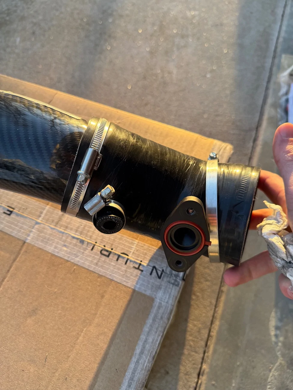 11th Gen Honda Civic SOLD: Eventuri Carbon Intake and Turbo Tube IMG_1243