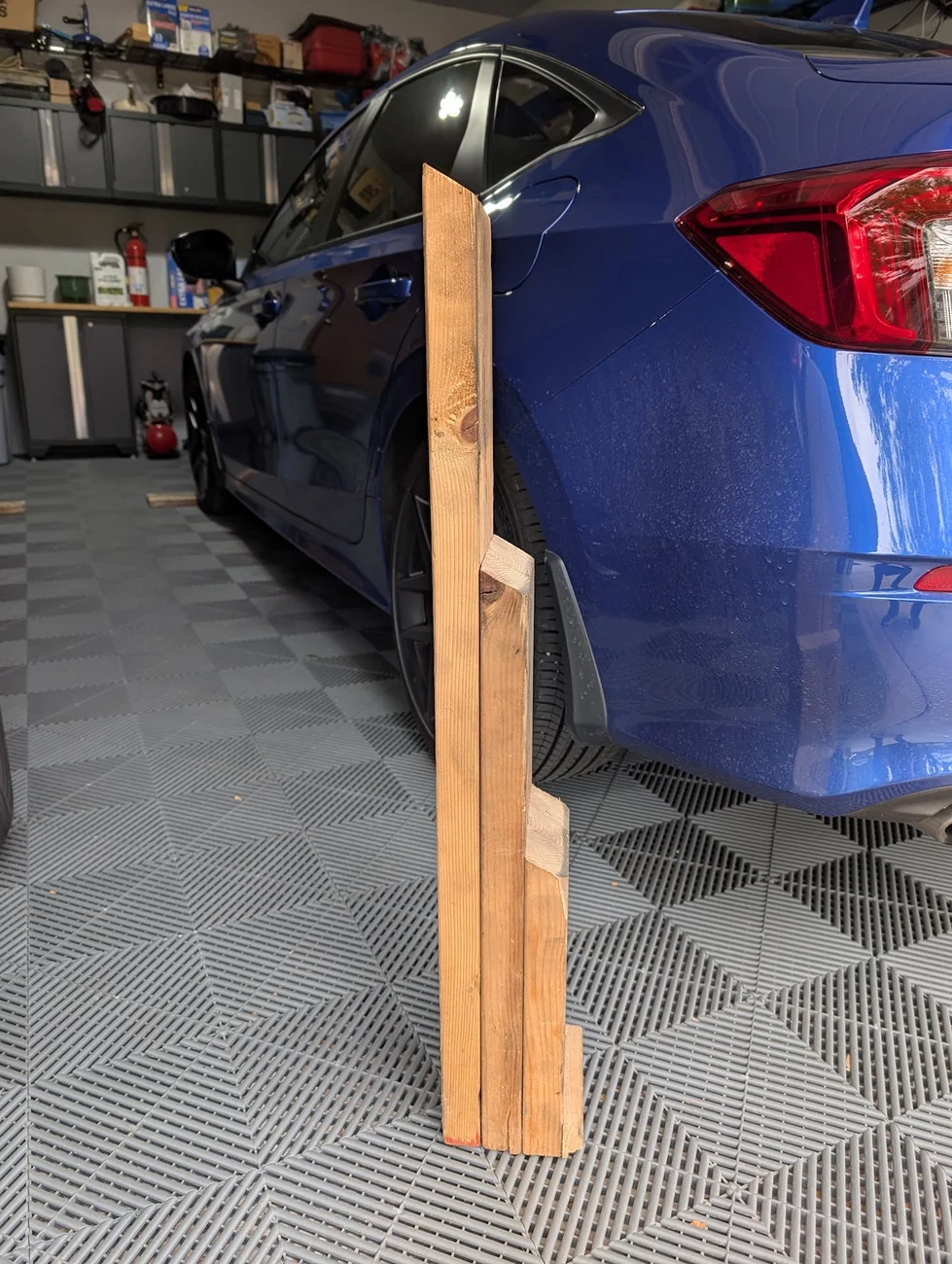11th Gen Honda Civic Jacking method for tire rotations at the track ramps