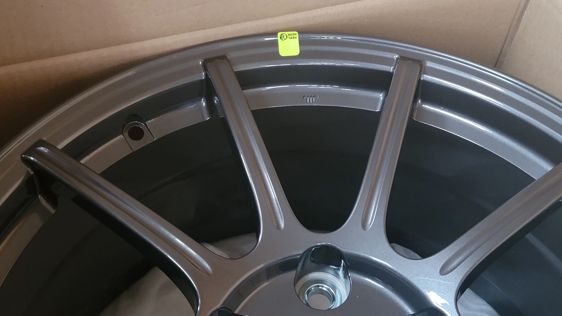11th Gen Honda Civic OEM forged wheels on CW FL5 20260312_112224