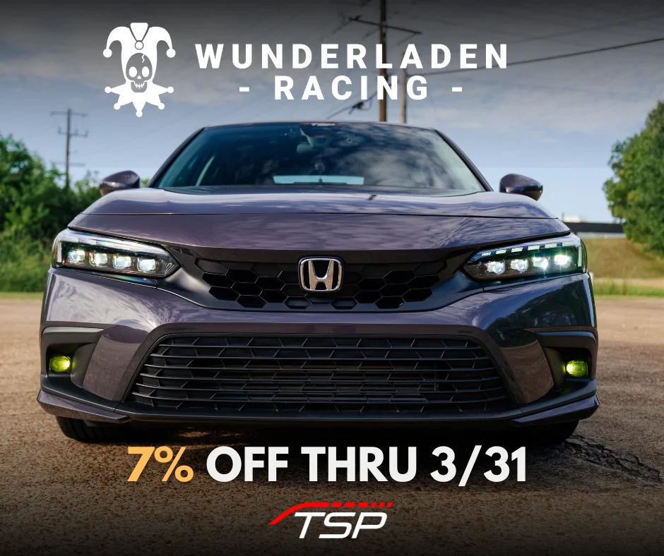 11th Gen Honda Civic Wunderladen Racing Tax Refund Sale - Save 7% | LIVE @ TSP! RJ-WLR (2)