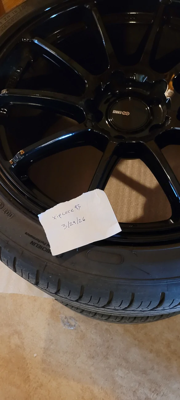 11th Gen Honda Civic Enkei Triumph 18x9.5 w/ Michelin PS A/S 4 265/35R18 20260329_091223