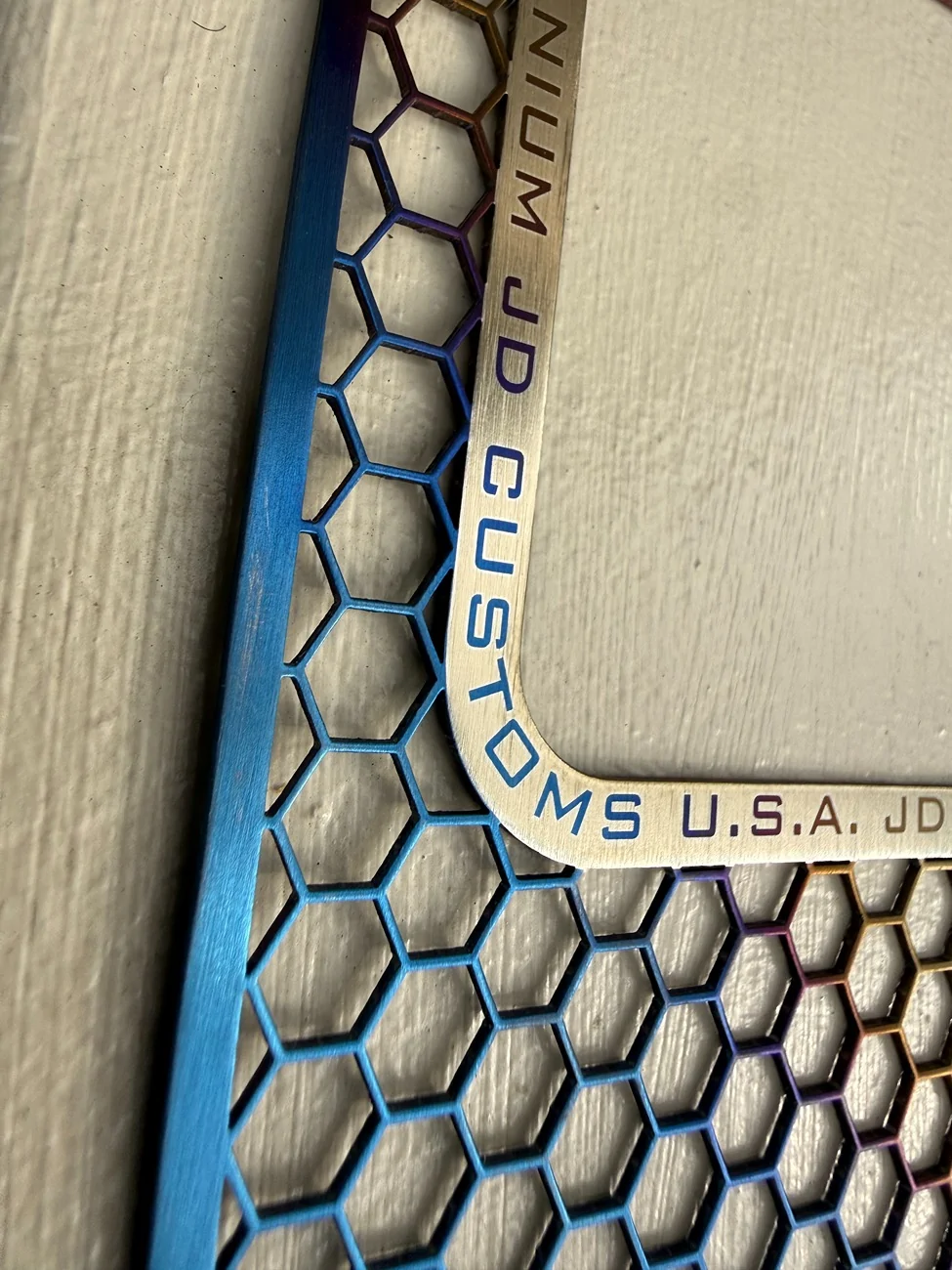 11th Gen Honda Civic Shifter Plate in Ti - CUSTOM - Designed with JDC Customs (warning, eye candy) IMG_0155