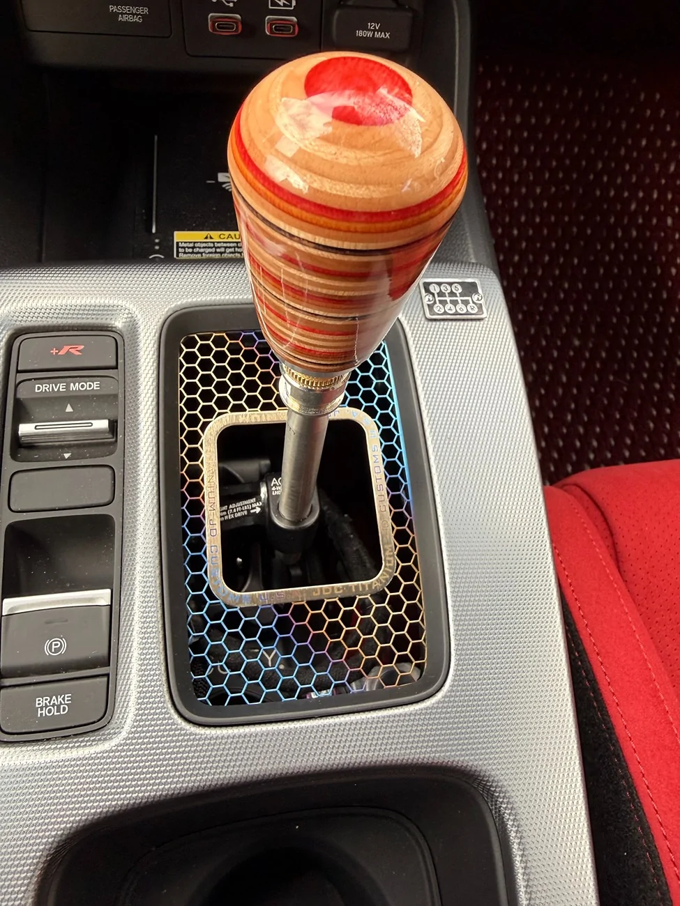 11th Gen Honda Civic Shifter Plate in Ti - CUSTOM - Designed with JDC Customs (warning, eye candy) IMG_0160