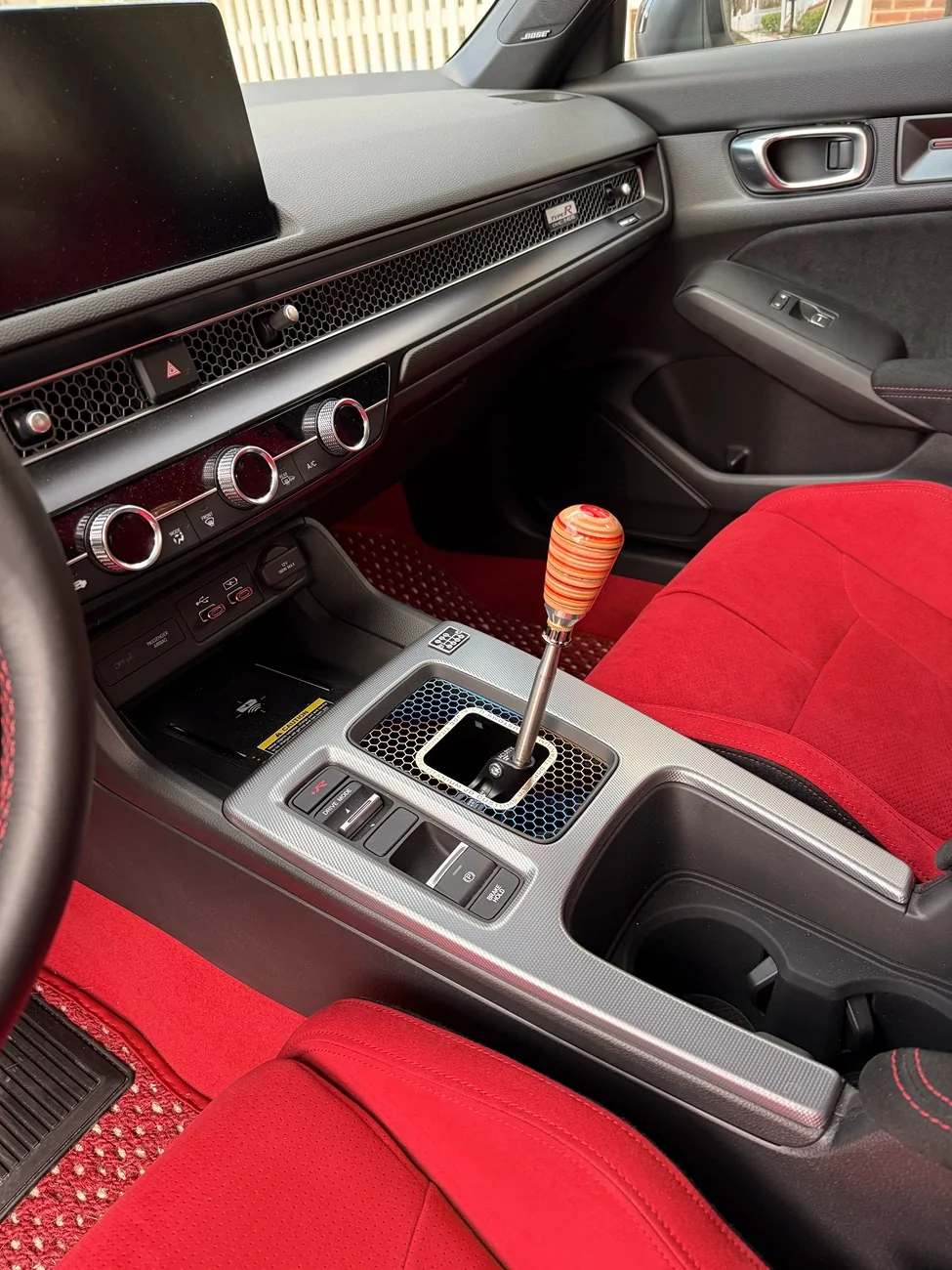 11th Gen Honda Civic Shifter Plate in Ti - CUSTOM - Designed with JDC Customs (warning, eye candy) IMG_0164