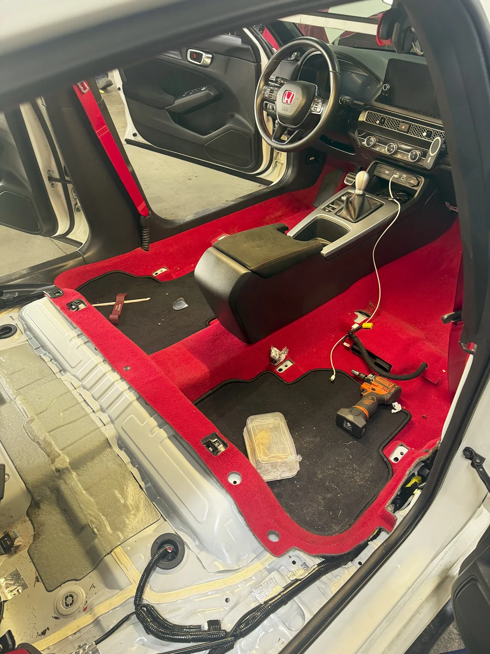 11th Gen Honda Civic Floor Harness CTR 1