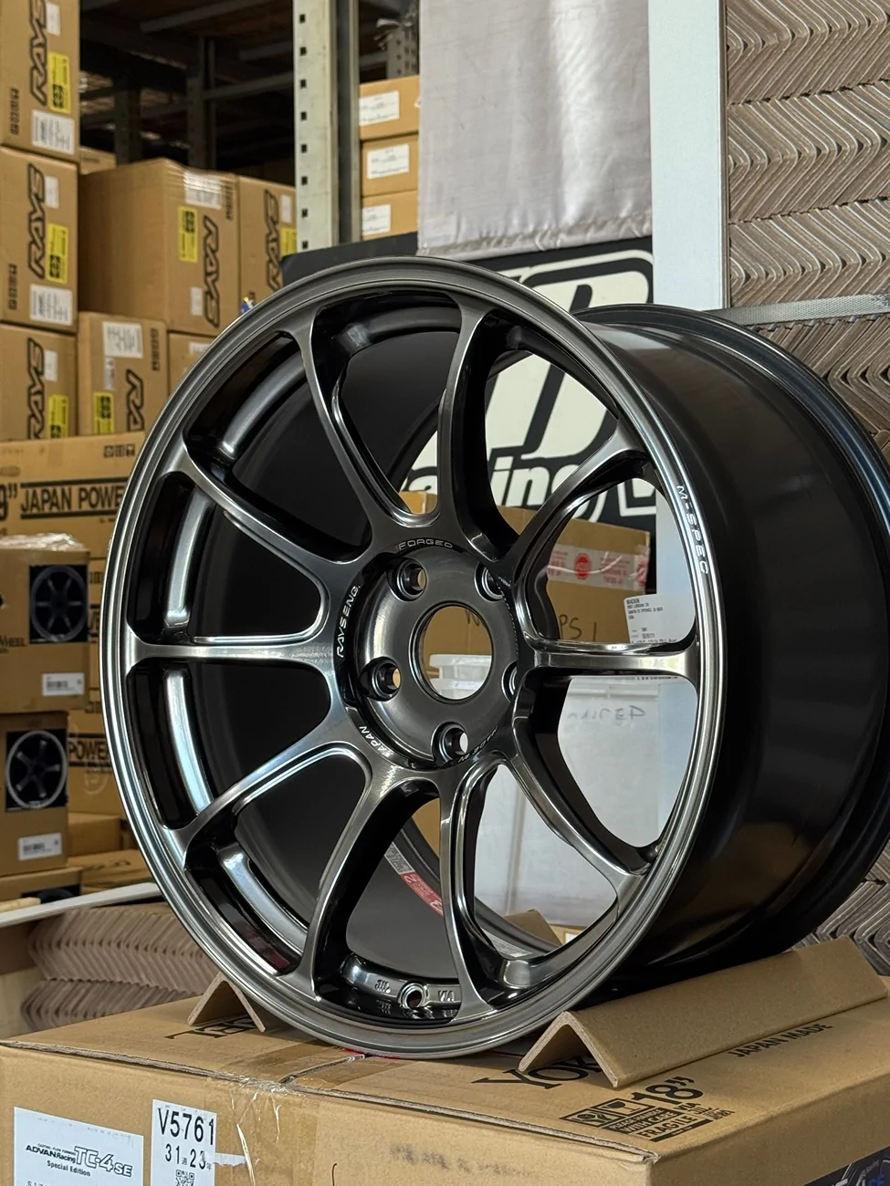Exclusive Batch: Volk Racing ZE40 M-Spec 18x10.0 +40 (Face 3) (God