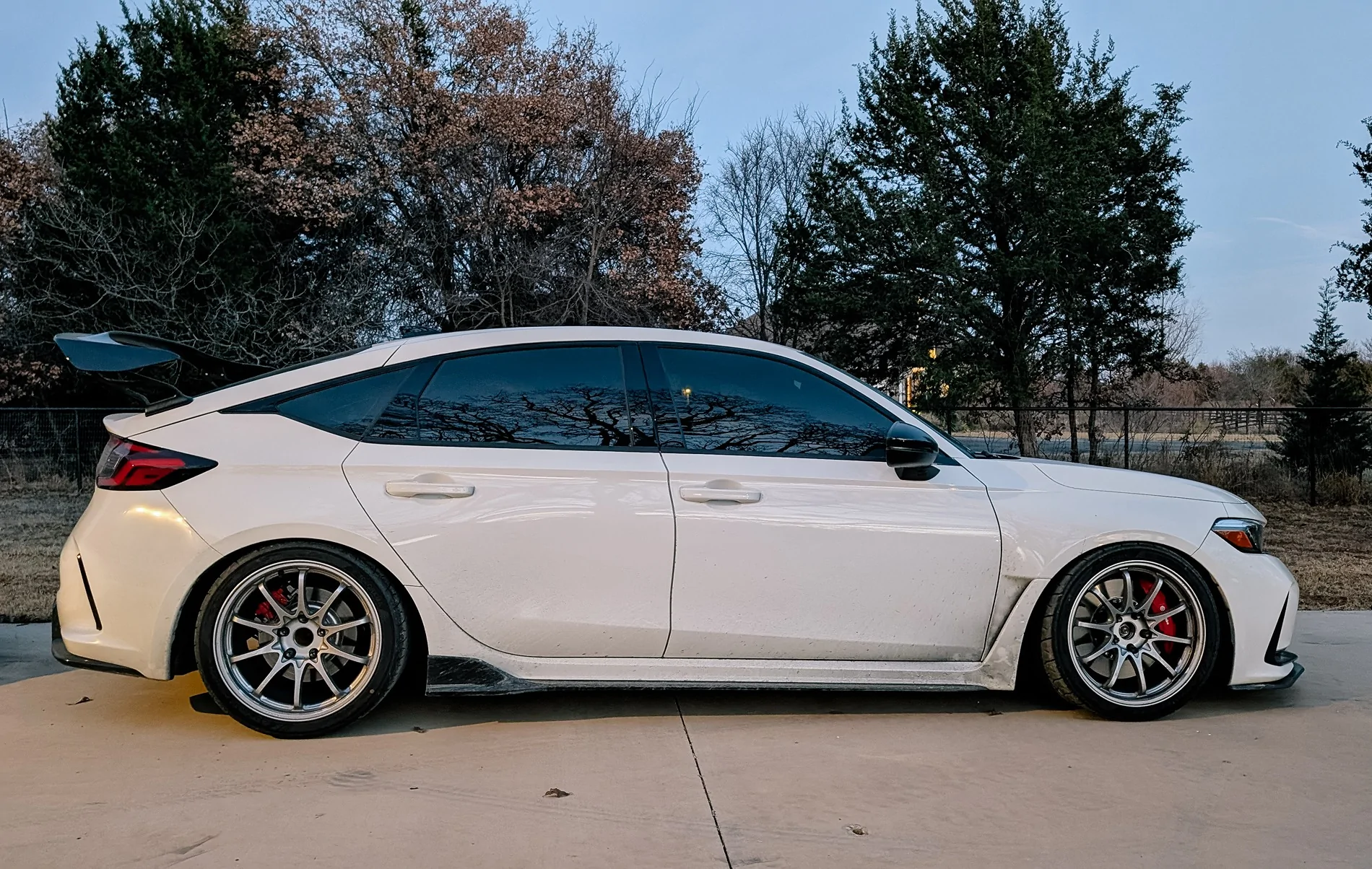 11th Gen Honda Civic 285–295 Tire Setup – Wheel Specs & Fitment? PXL_20260209_002546189
