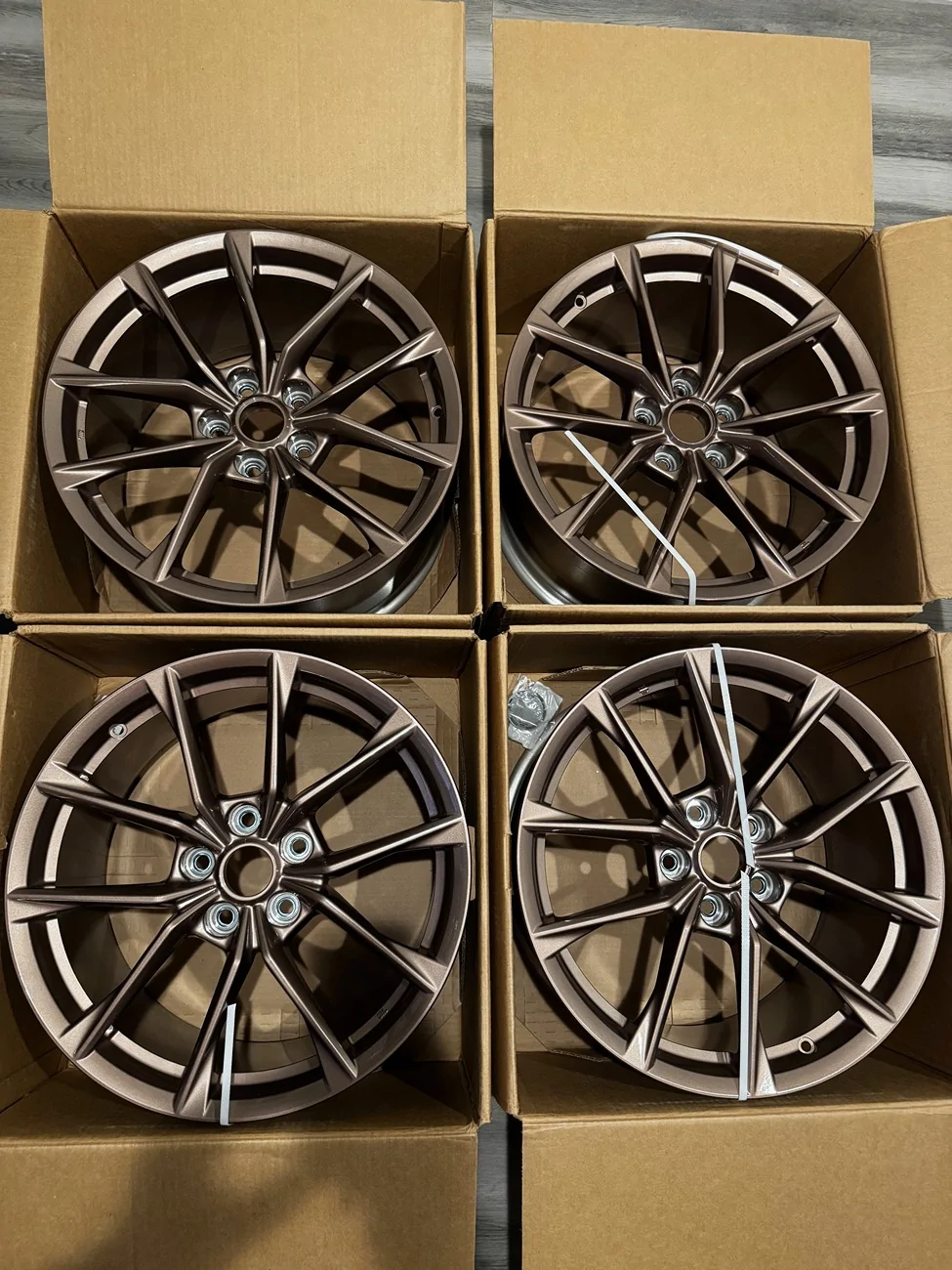 11th Gen Honda Civic Brand New Factory Honda 19" Copper Wheels - $1550: Middlebury CT IMG_1794