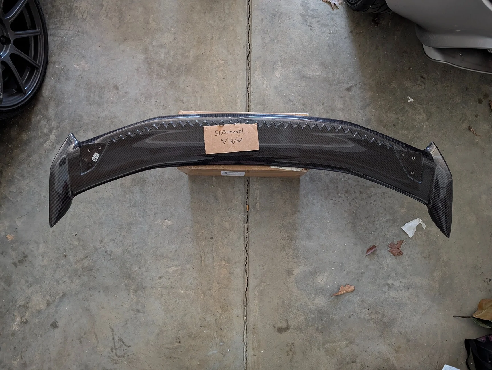 11th Gen Honda Civic SOLD - OEM CF Rear Spoiler 1000014300