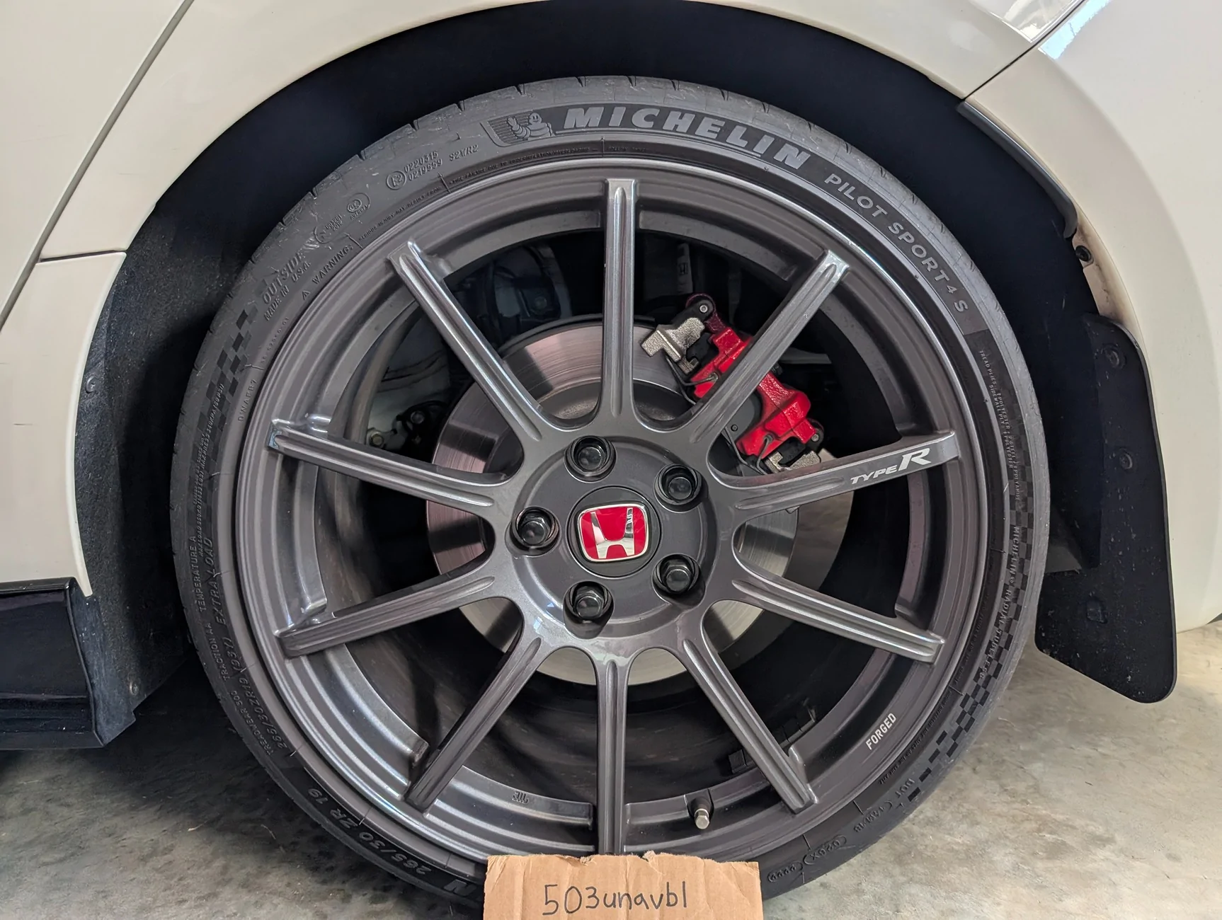 11th Gen Honda Civic SOLD - OEM Forged Wheels with PS4S Tires 1000014291