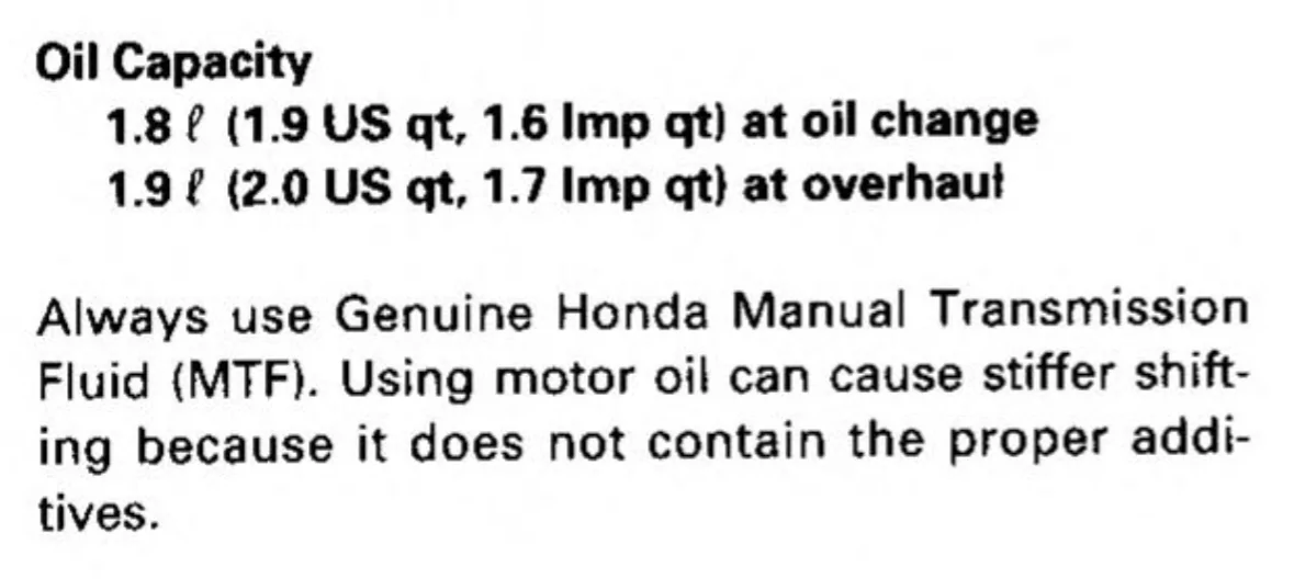 11th Gen Honda Civic Correcting the record on manual transmission fluid disinfo 1776909412596-pc