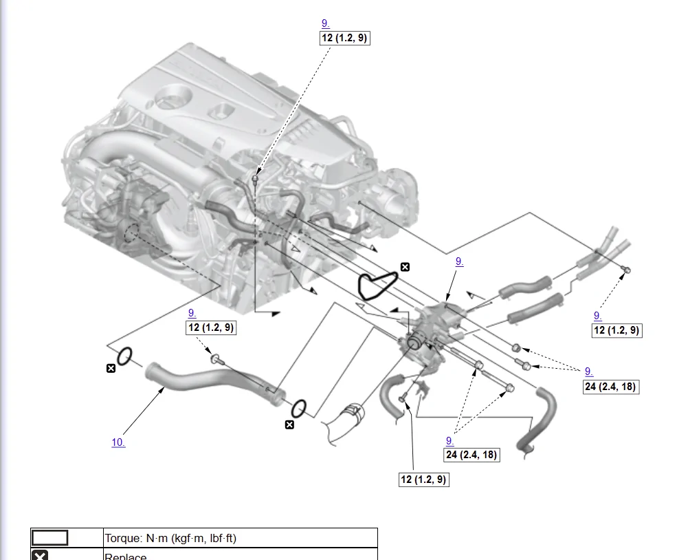 11th Gen Honda Civic Required tightening torques k20C1 1777049235721-77
