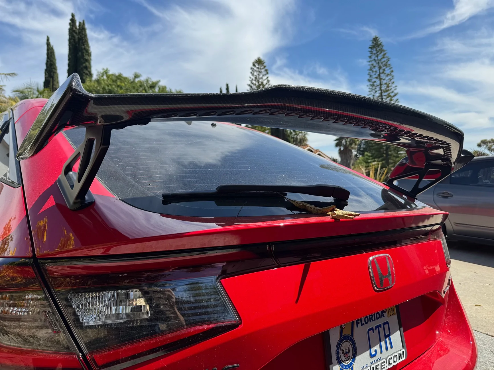 11th Gen Honda Civic FS: H&R Springs / PRL Rear Motor Mount / Carbon Wing  *SoCal* IMG_8827