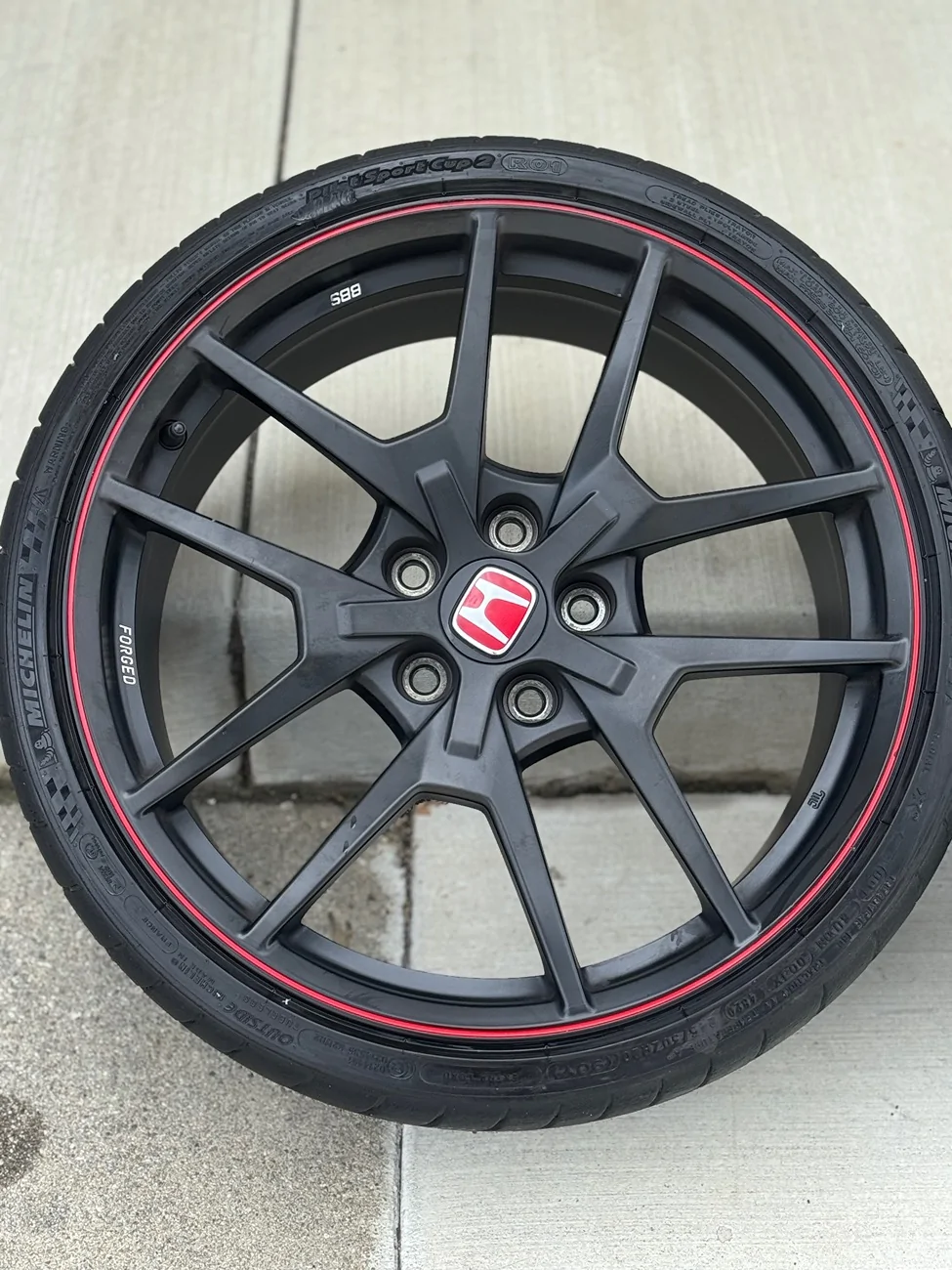 11th Gen Honda Civic Socal : Honda Civic Type R - Forged BBS Limited Edition Set - Wheel and Tire Set IMG_1961