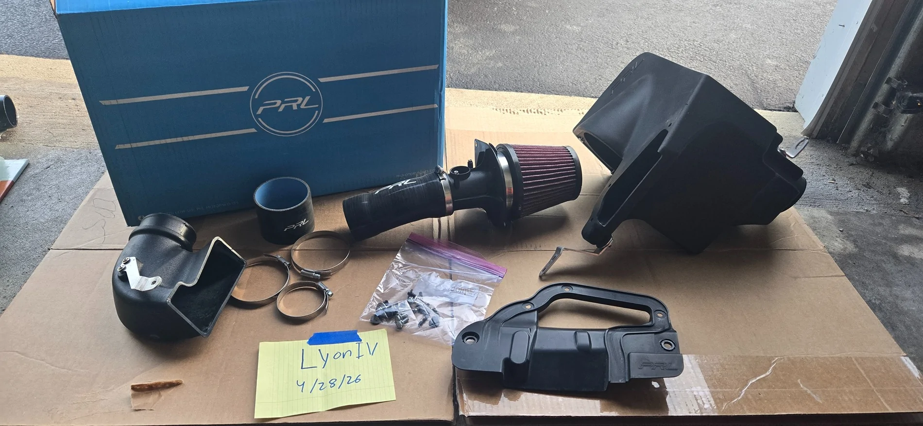 11th Gen Honda Civic FS: 1.5T PRL High Volume Intake + CAI Duct 20260428_182850