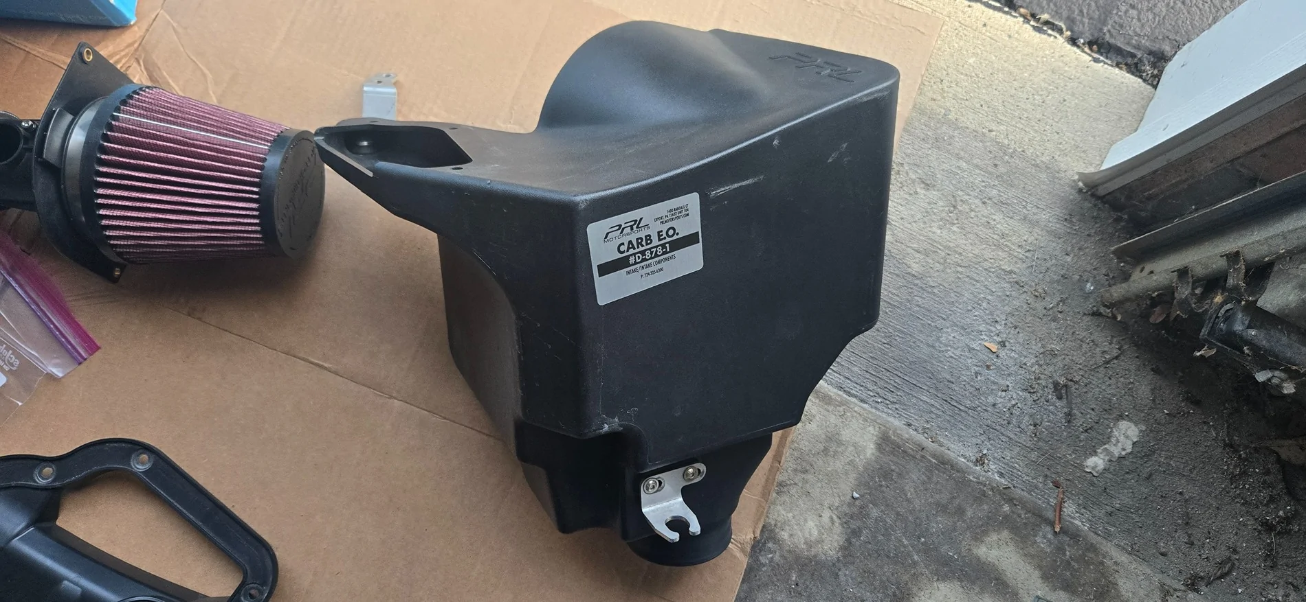 11th Gen Honda Civic FS: 1.5T PRL High Volume Intake + CAI Duct 20260428_182927