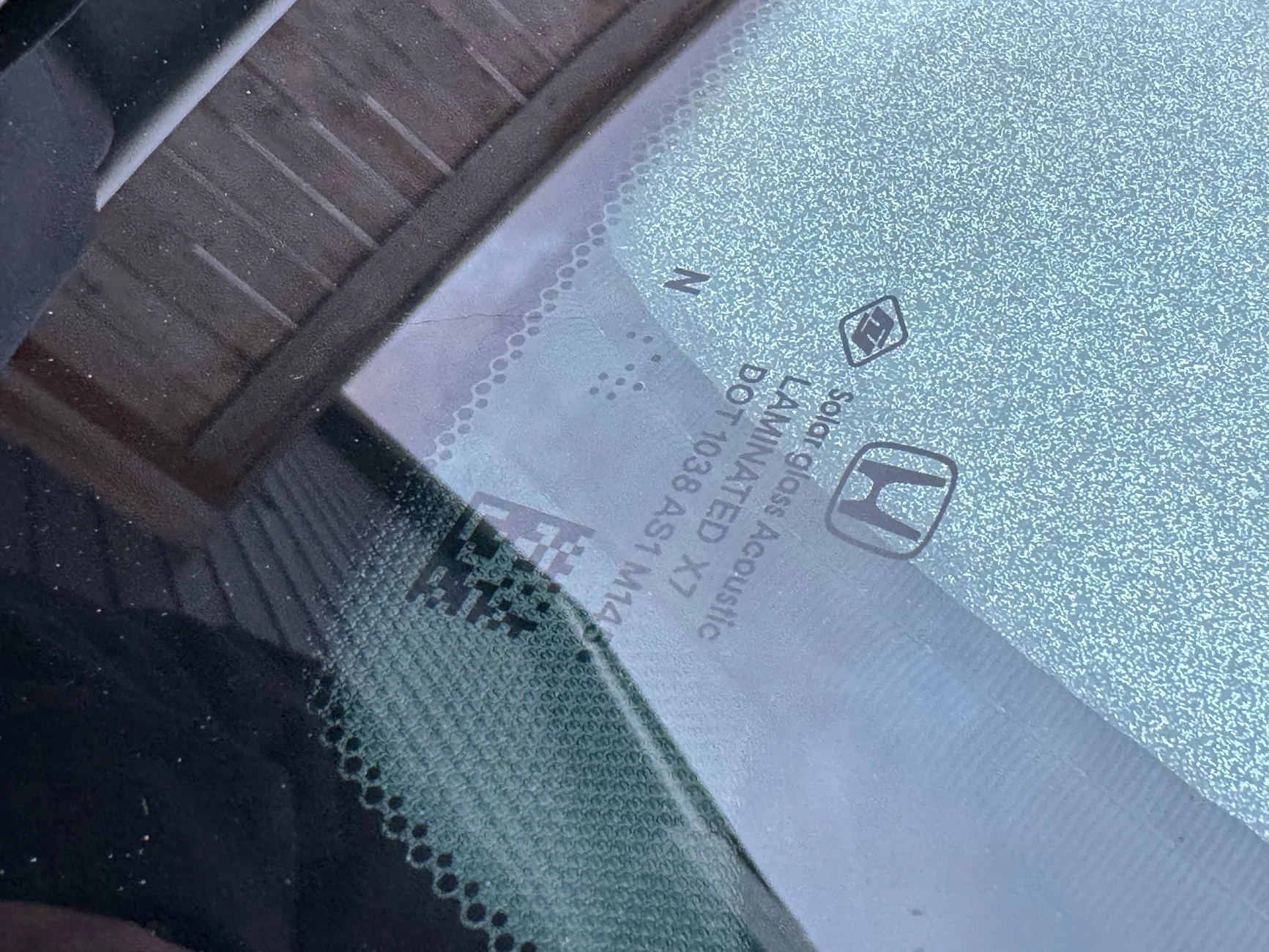 11th Gen Honda Civic Solar Acoustic Laminated Glass/Windshield IMG_5552