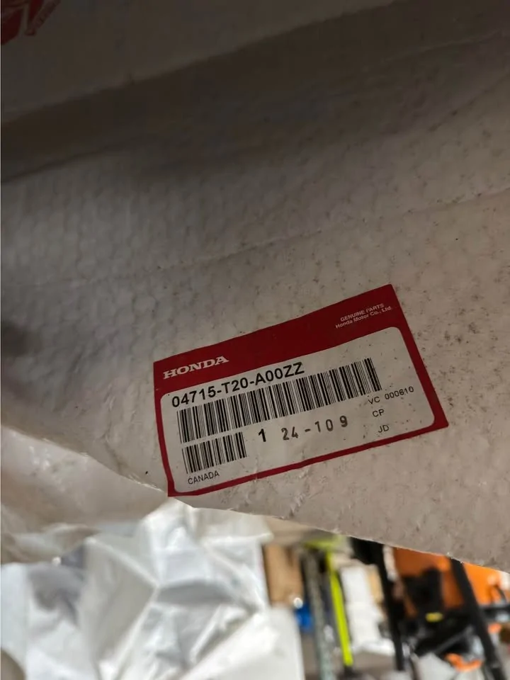 11th Gen Honda Civic OEM Unpainted 2022–2026 Civic Sedan Rear Bumper – New in Packaging, Motivated Seller 1777491417900-bk