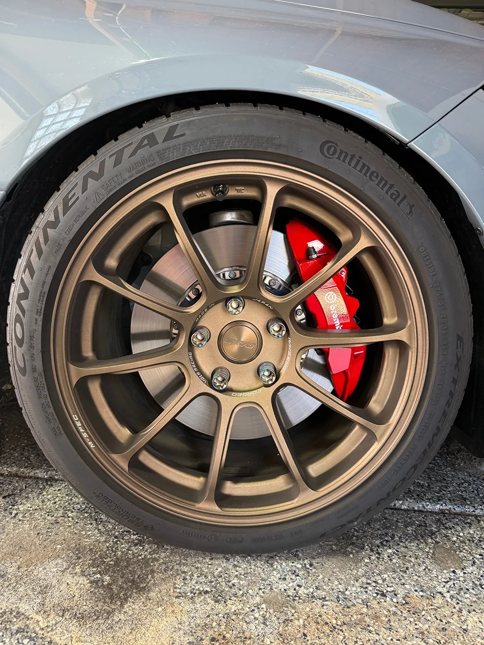 11th Gen Honda Civic SOLD- Volk ZE40 God Spec Bronze 18x10 +40 Conti DWS 06+ IMG_4809