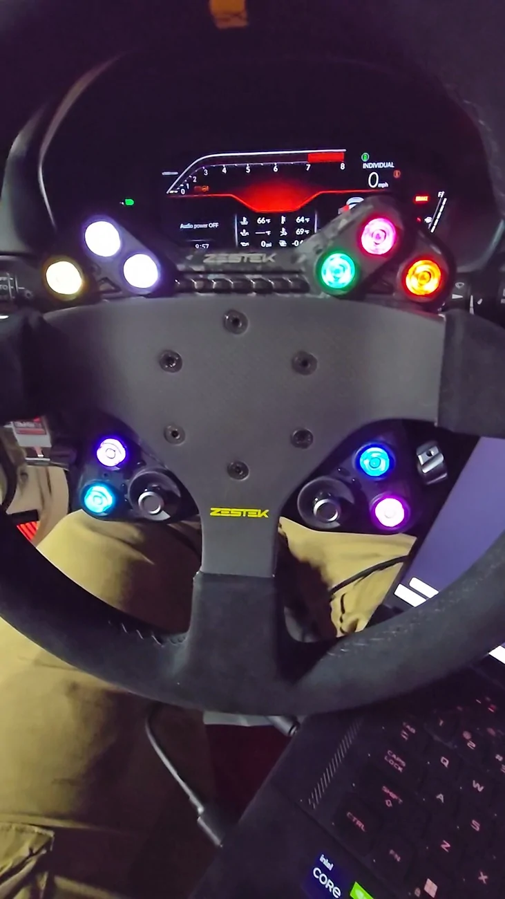 11th Gen Honda Civic SOLD Zestek SCX Gen 2 w/330mm Carbon Fiber Steering Wheel 20260413_095710