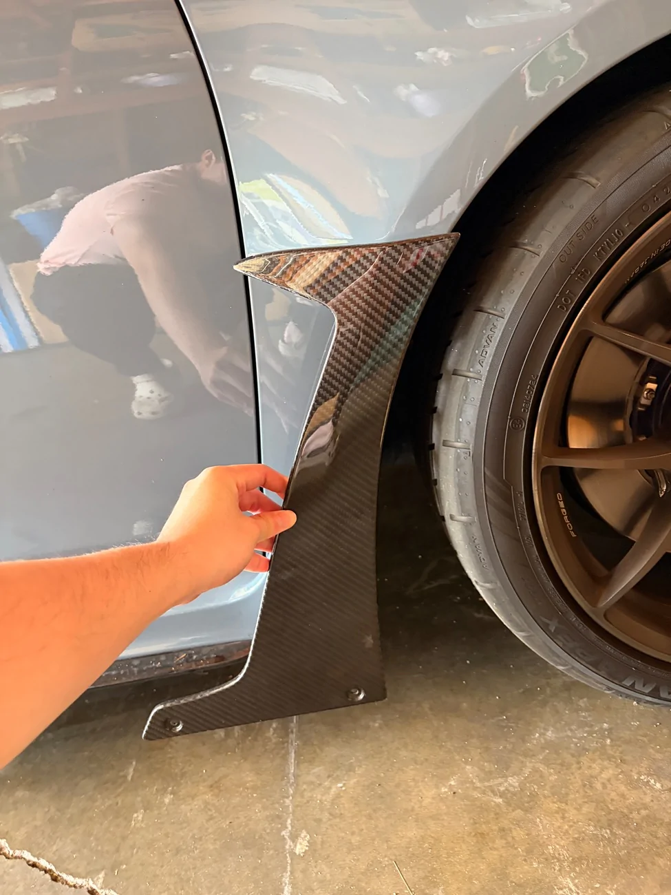 11th Gen Honda Civic FS: BNIB HKS FL5 Front Lip Spoiler & Side Skirt IMG_9561