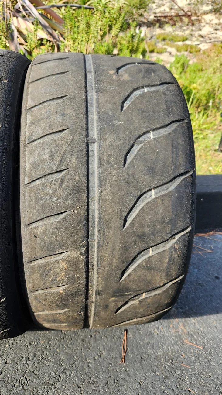 11th Gen Honda Civic Set of 4 half-used Toyo R888R tires in Pismo Beach. $200 20251021_152738