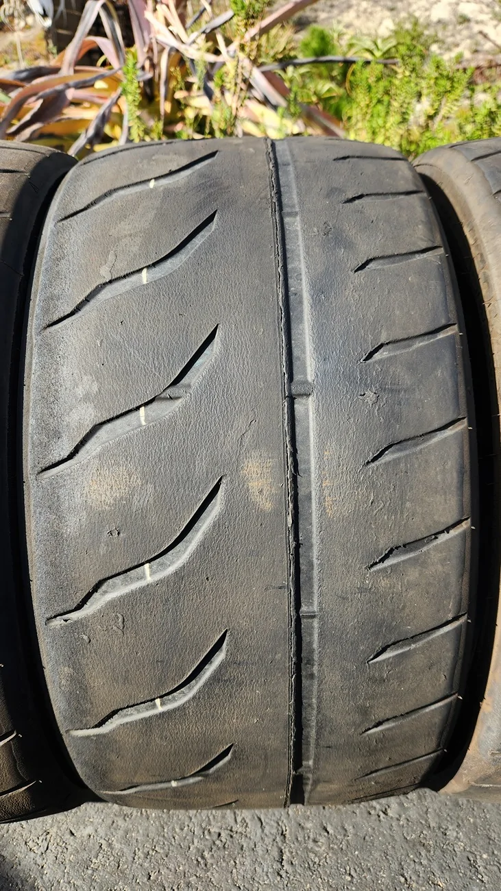 11th Gen Honda Civic Set of 4 half-used Toyo R888R tires in Pismo Beach. $200 20251021_152744