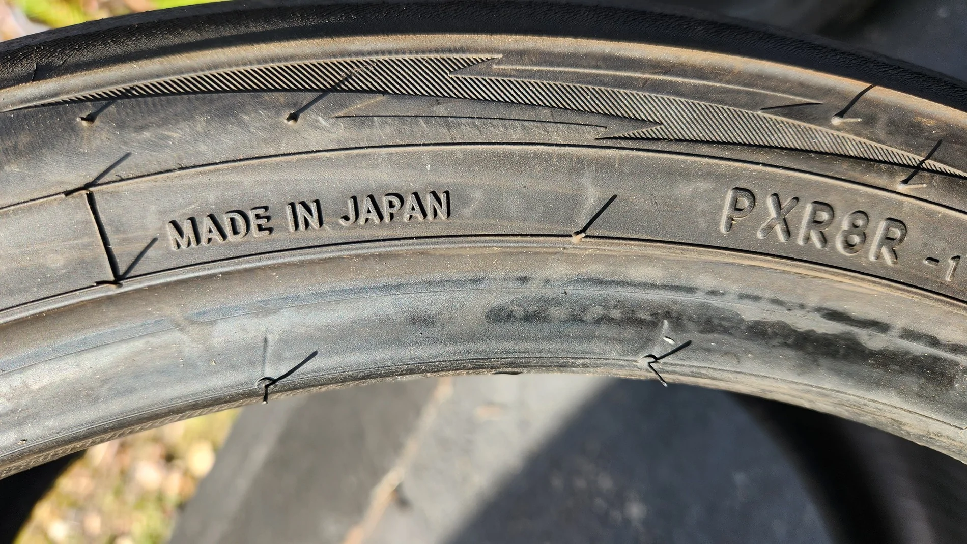 11th Gen Honda Civic Set of 4 half-used Toyo R888R tires in Pismo Beach. $200 20251021_152942
