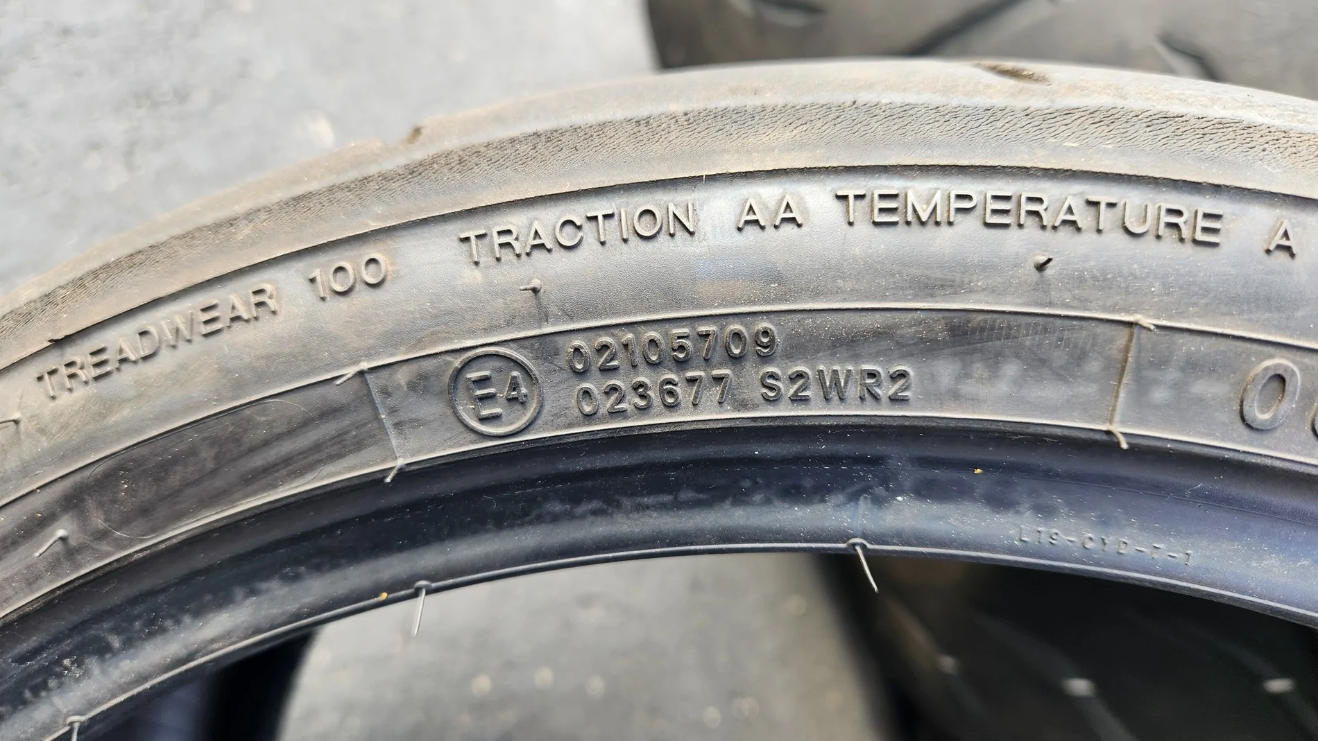 11th Gen Honda Civic Set of 4 half-used Toyo R888R tires in Pismo Beach. $200 20251021_153304