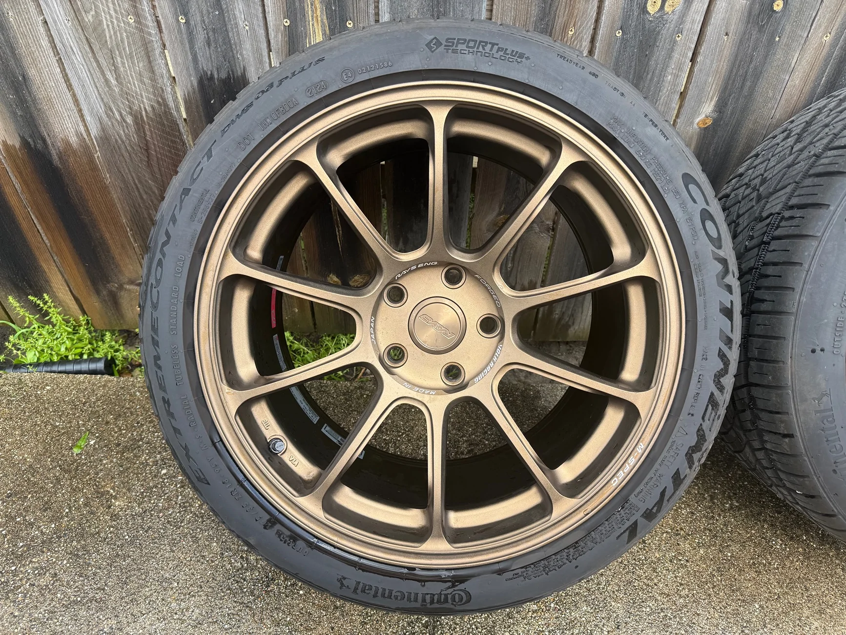 11th Gen Honda Civic SOLD- Volk ZE40 God Spec Bronze 18x10 +40 Conti DWS 06+ IMG_4970