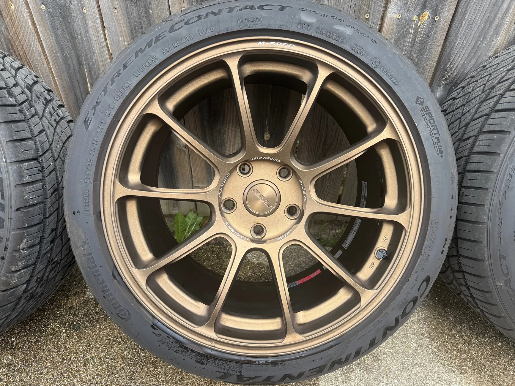 11th Gen Honda Civic SOLD- Volk ZE40 God Spec Bronze 18x10 +40 Conti DWS 06+ IMG_4969