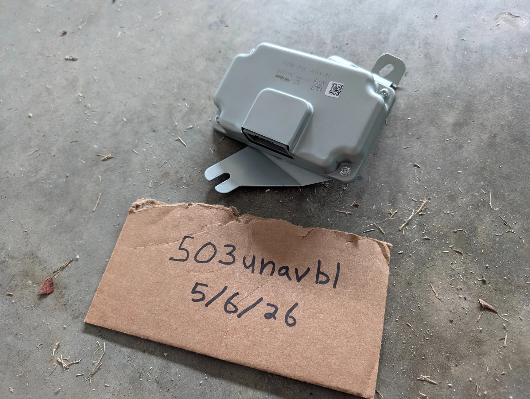 11th Gen Honda Civic SOLD - ITS DE5 ADS Module 1000014509