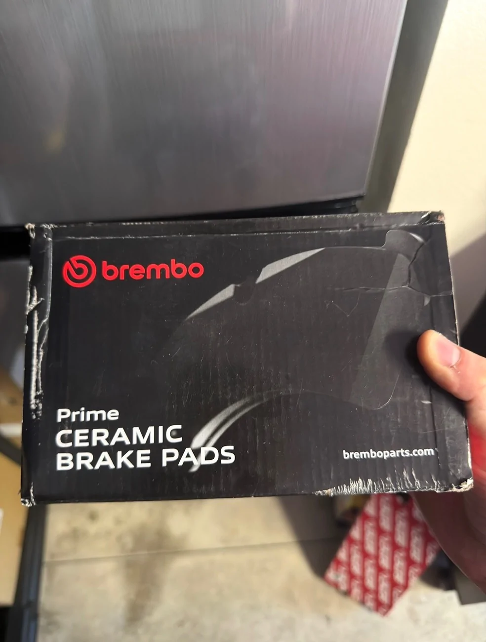 11th Gen Honda Civic Brembo ceramic front brake pads (Civic, Acura Integra) p28104n $70 IMG_7850