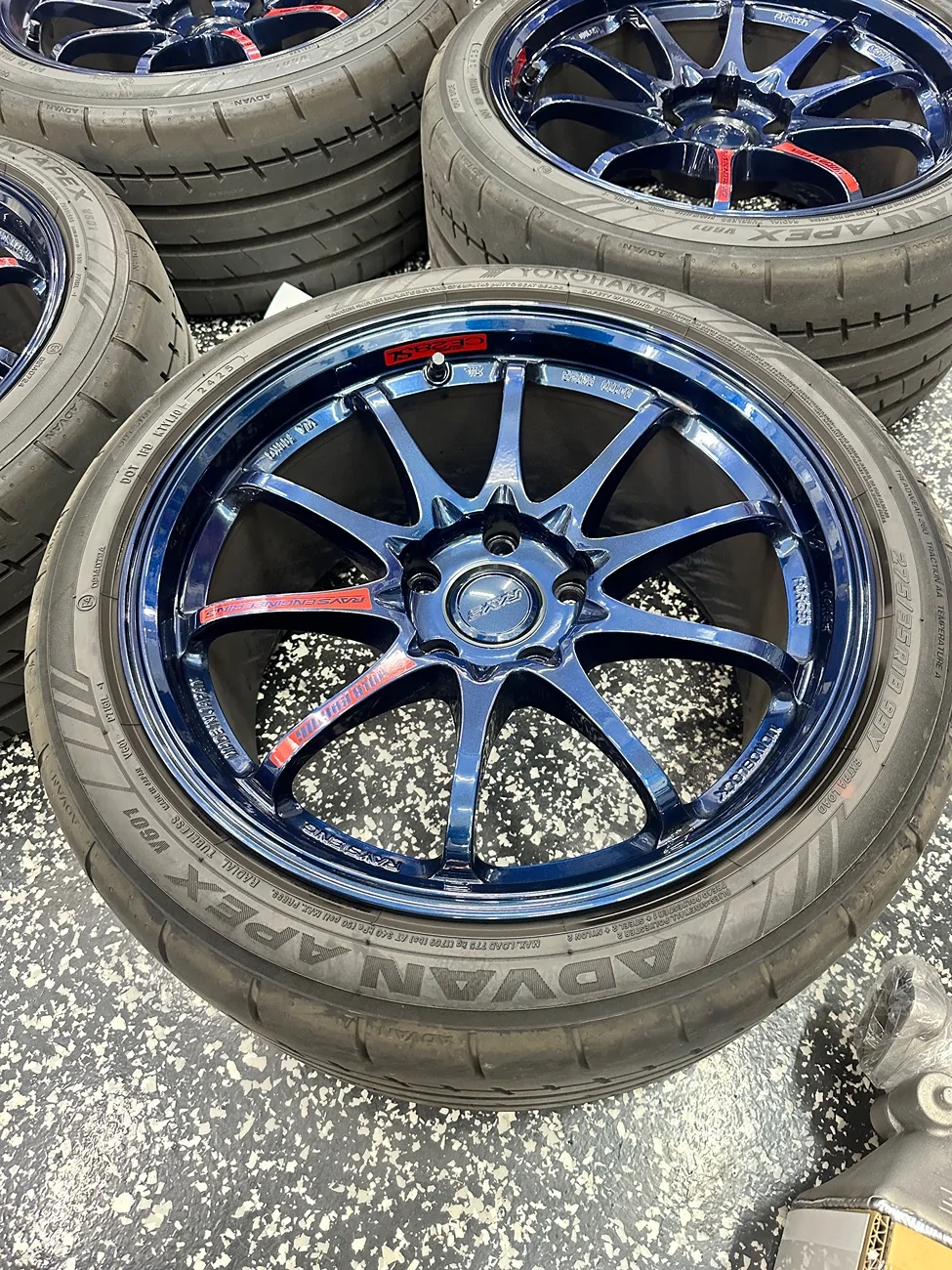 11th Gen Honda Civic FS: Volk CE28SL Mag blue 18x9.5 +35 IMG_6672