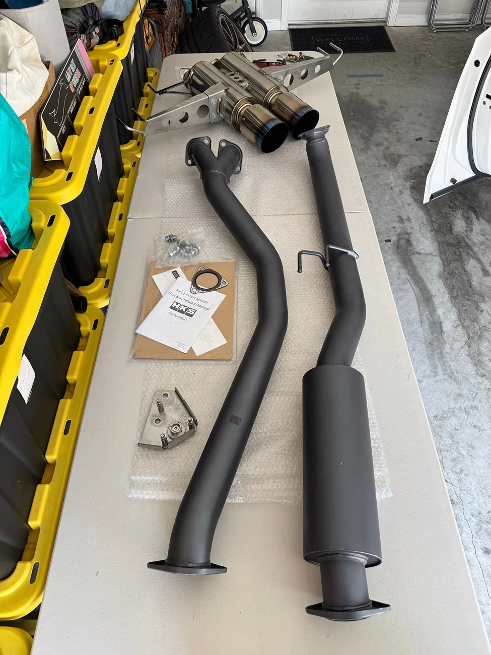 11th Gen Honda Civic FOR SALE: HKS Hi Power cat back exhaust SOLD IMG_8297