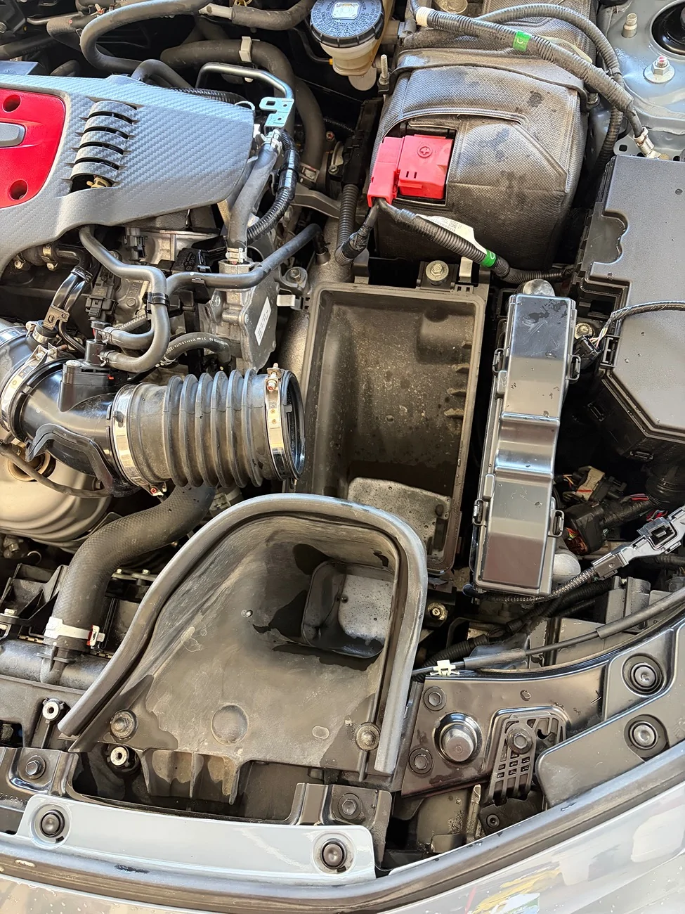 11th Gen Honda Civic Washing the engine bay? The OEM intake does NOT have a drain!!!! IMG_8018