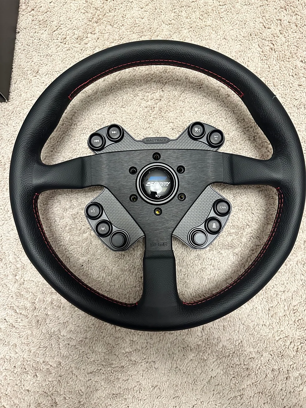 11th Gen Honda Civic FS: JQ Werks Gen 2 Steering Hub System with Spoon Steering Wheel IMG_6749