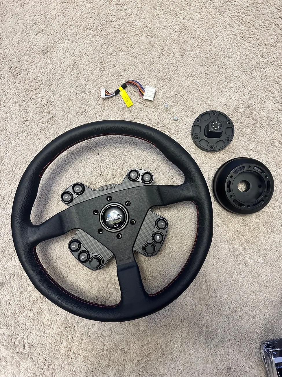 11th Gen Honda Civic FS: JQ Werks Gen 2 Steering Hub System with Spoon Steering Wheel IMG_6606