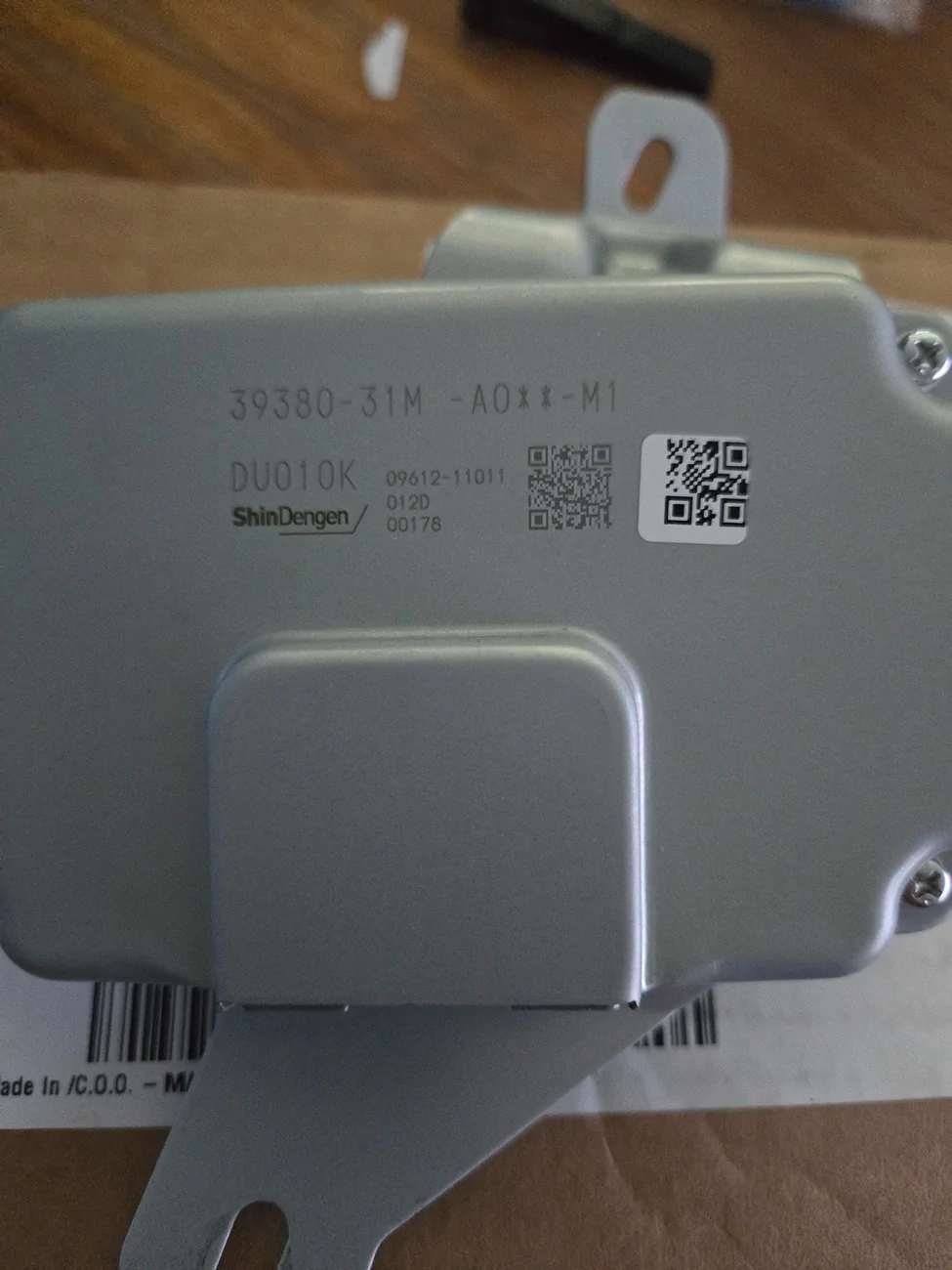 11th Gen Honda Civic SOLD ITS ADS module 39381-31M-A03 20260519_170014