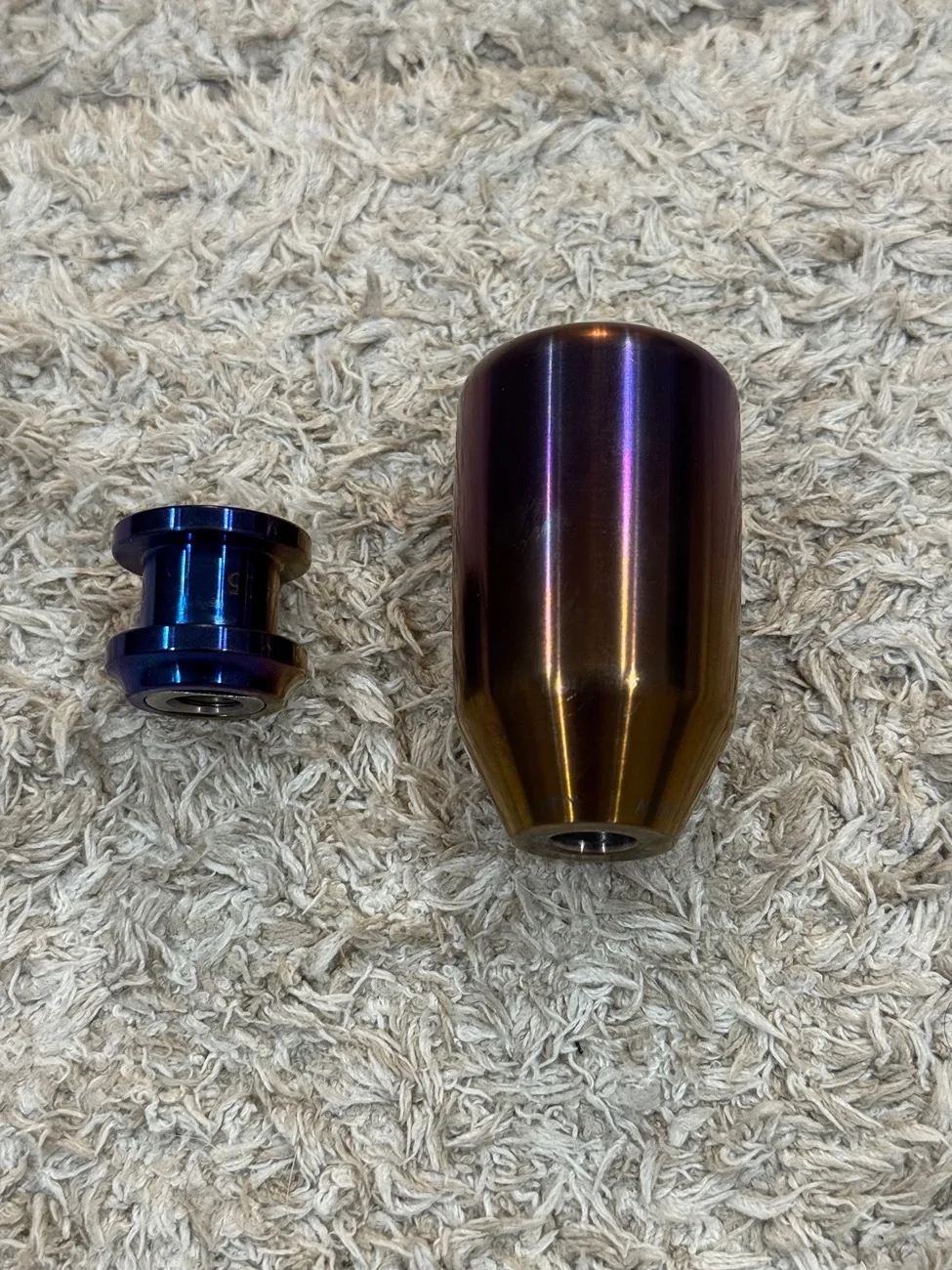 11th Gen Honda Civic Acuity TI shift knob and TI collar IMG_7984