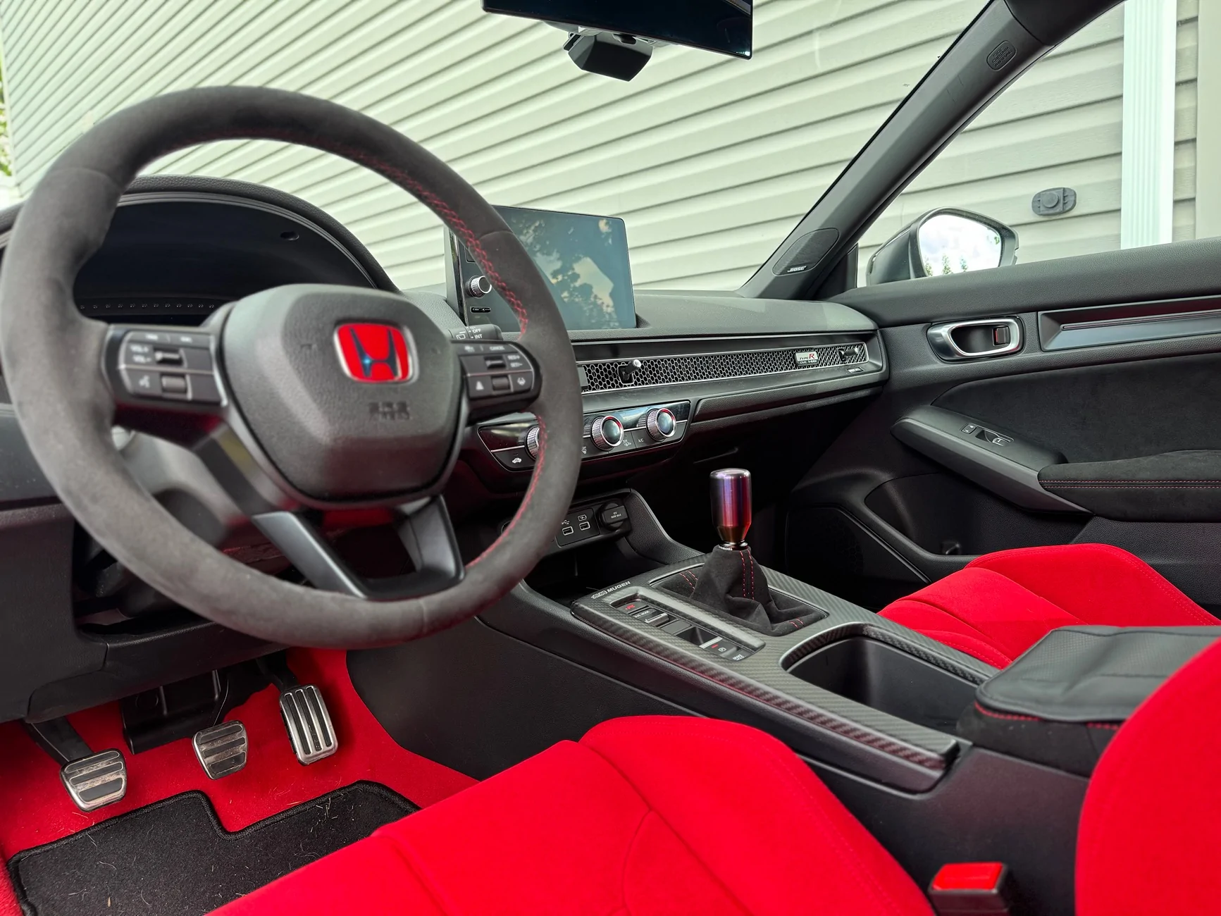 11th Gen Honda Civic Acuity TI shift knob and TI collar IMG_7802