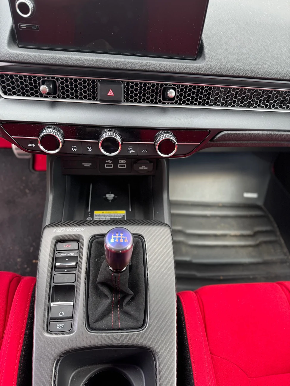 11th Gen Honda Civic Acuity TI shift knob and TI collar IMG_7806