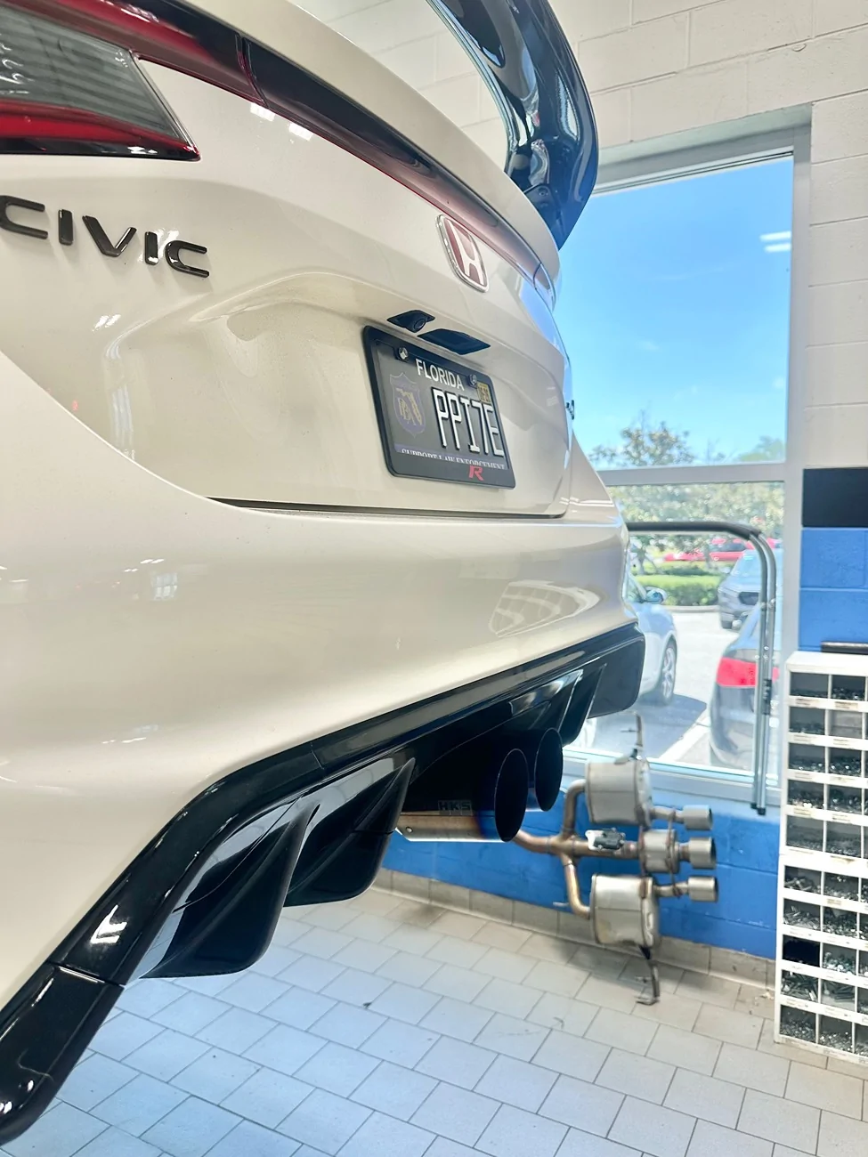 11th Gen Honda Civic Installed an FK8 HKS Legamax Exhaust on my FL5 - sound clip sample video IMG_1865